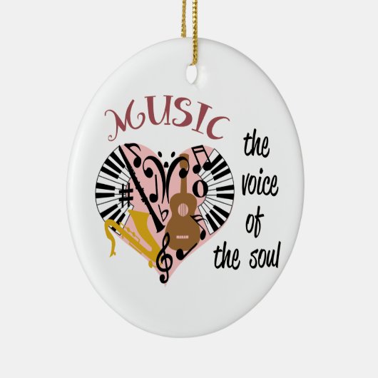 Muziek Keramisch Ornament (Rechts)