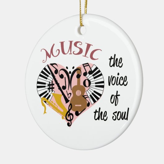 Muziek Keramisch Ornament (Links)