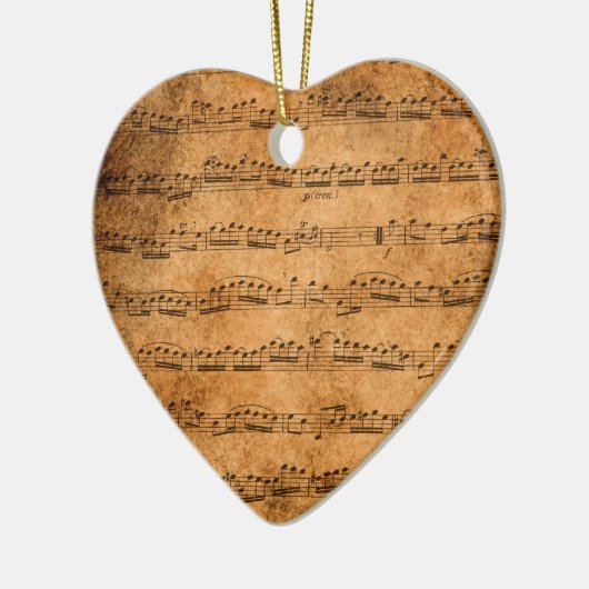  muziek keramisch ornament (Links)