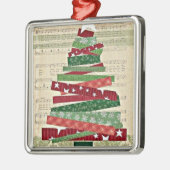"MUZIEK & KERSTBOOM ORNAMENT** EN CADEAU METALEN ORNAMENT (Links)
