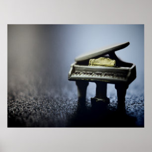 Muziek kijkt niet naar de grootte poster