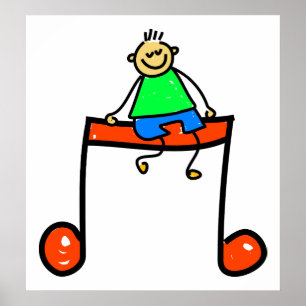 Muziek Kind Poster
