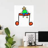 Muziek Kind Poster (Thuiskantoor)