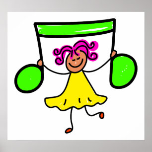 Muziek Kind Poster