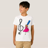 Muziek Kind T-shirt (Voorkant volledig)