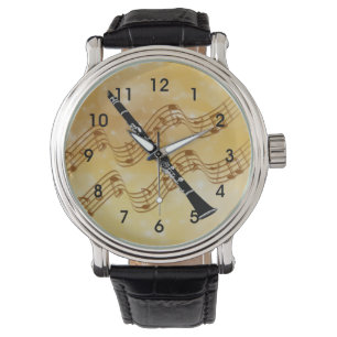 Muziek - Klarinet Design Horloge