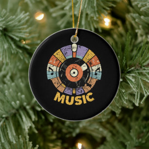 muziek klassiek retro keramisch ornament
