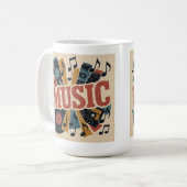 Muziek Koffiemok (Voorkant links)
