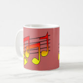 Muziek Koffiemok (Voorkant links)