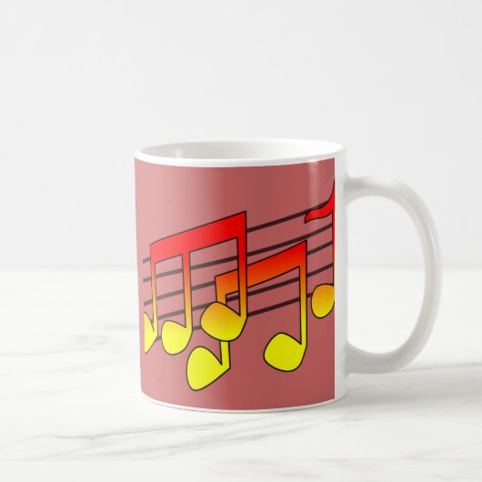 Muziek Koffiemok (Rechts)