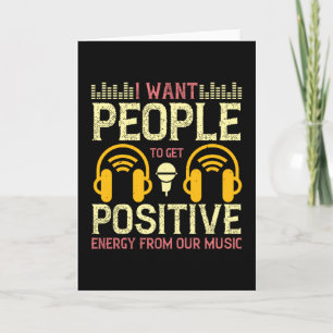 Muziek krijgt positieve energie uit onze muziek kaart