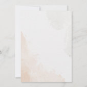 Muziek kunst bruiloft kaart (Achterkant)