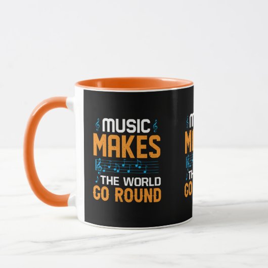 Muziek laat de Wereld Rondgaan Mok (Links)