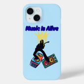 Muziek Leeft Case-Mate iPhone Case (Achterkant)
