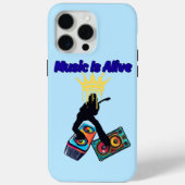 Muziek Leeft Case-Mate iPhone Case (Achterkant)