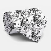 Muziek leeft, leef het _ stropdas (Opgerold)