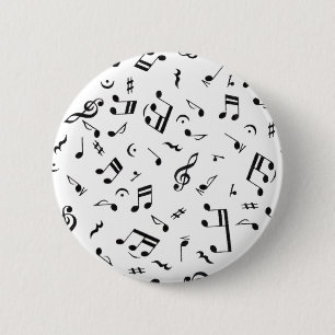 Muziek leeft_ ronde button 5,7 cm
