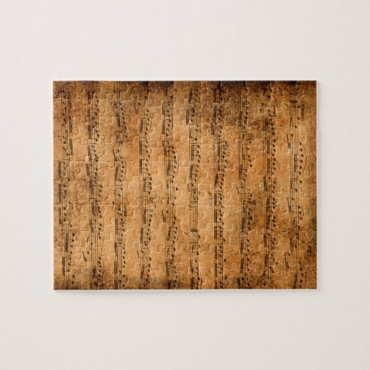  muziek legpuzzel (Horizontaal)