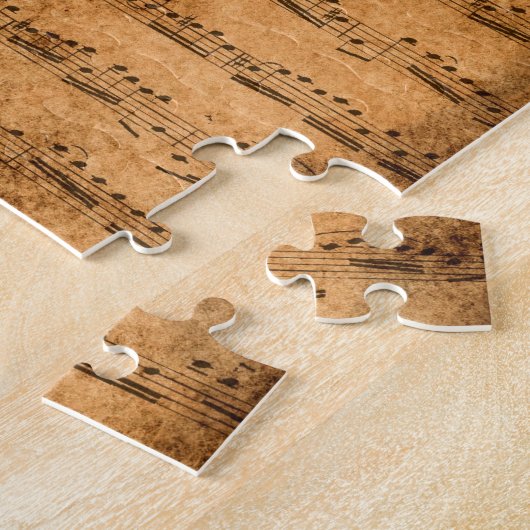  muziek legpuzzel (Zijkant)