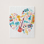 Muziek Legpuzzel (Verticaal)