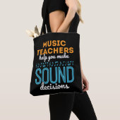 Muziek Leraar Grappige Geluidsbesluiten Tote Bag (Dichtbij)