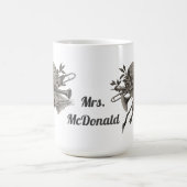 Muziek Leraar  Schetsinstrumenten Dank u Koffiemok (Center)