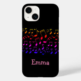 Muziek-les, notities, gepersonaliseerd Case-Mate iPhone 14 hoesje