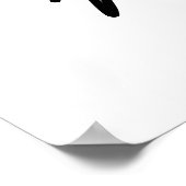 Muziek = leven poster (Hoek)