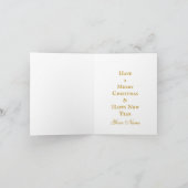 Muziek, Licht en Belofte Kerst Wenskaart Kaart (Binnen)