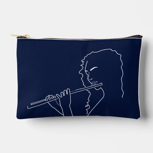 Muziek Liefhebber, Fluitspeler Etui (Voorkant)