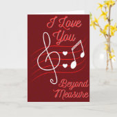 Muziek Liefhebber Grappige Valentijnkaart Kaart (Gele Bloem)