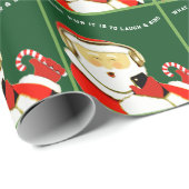 Muziek Liefhebber Kerstcadeau inpakpapier (Rol Hoek)