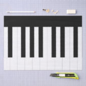 Muziek Liefhebber Muziekinstrument Piano Keyboard Tissuepapier (Craft)