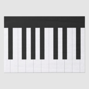 Muziek Liefhebber Muziekinstrument Piano Toetsenbo Tissuepapier