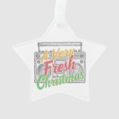 Muziek Liefhebber Ster Ornament (achterkant)