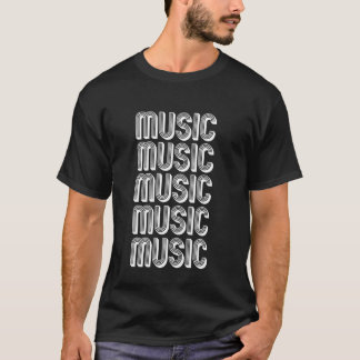 Muziek Liefhebber T-shirt