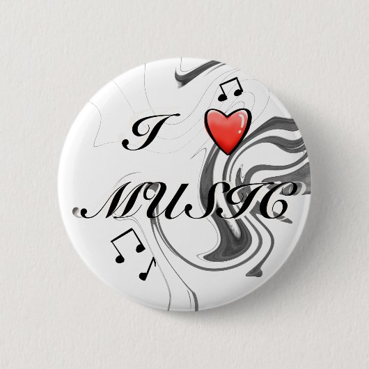 Muziek liefhebber y2k speld ronde button 5,7 cm (Voorkant)