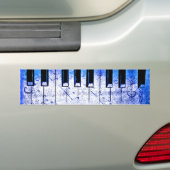 Muziek Live_ Bumpersticker (Op auto)