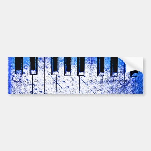 Muziek Live_ Bumpersticker (Voorkant)