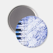 Muziek Live_ Magneet (Voorkant / Achterkant)