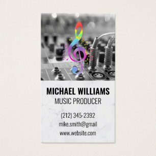 Muziek Logo   Interne mixer   Technologie Visitekaartje