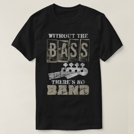 Muziek Lover Gift Idee Bass Player Bass Guiter T-shirt (Design voorkant)
