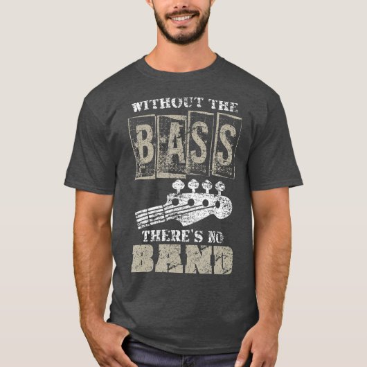 Muziek Lover Gift Idee Bass Player Bass Guiter T-shirt (Voorkant)