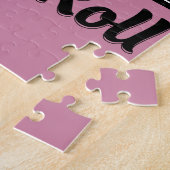 Muziek Lover is alleen maar Cool Rock en Roll Legpuzzel (Zijkant)