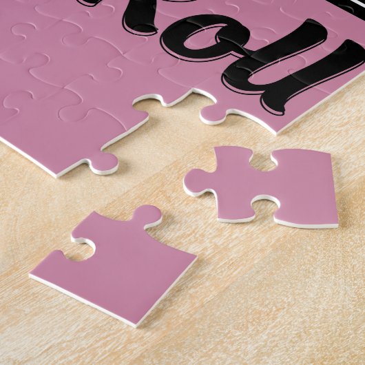 Muziek Lover is alleen maar Cool Rock en Roll Legpuzzel (Zijkant)