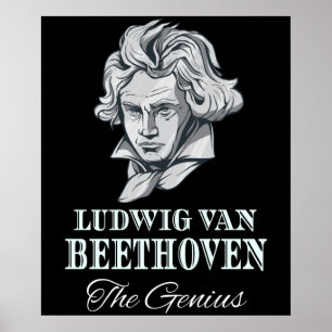 Muziek - Ludwig van Beethoven De Genius Poster