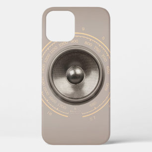 Muziek luidspreker en retro radiale wijzerplaat Ho Case-Mate iPhone Case