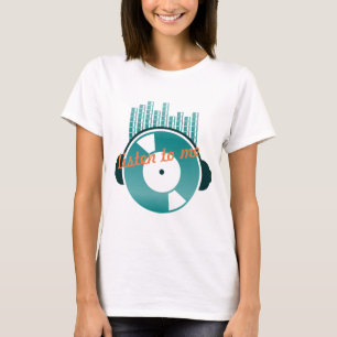 Muziek - luister naar mij t-shirt