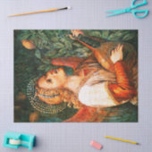 MUZIEK MAAKT CHRISTMAS ANGEL Mandolin Player Tissuepapier (Craft)