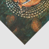 MUZIEK MAAKT CHRISTMAS ANGEL Mandolin Player Tissuepapier (Detail)